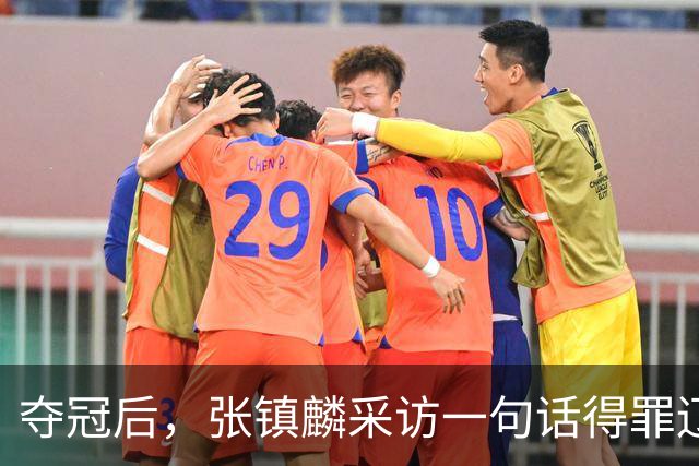 夺冠后，张镇麟采访一句话得罪辽宁，辽蜜：有本事到四川证明价值